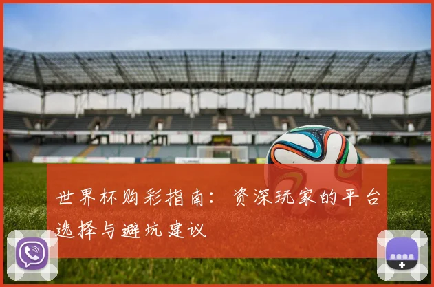 世界杯购彩指南：资深玩家的平台选择与避坑建议
