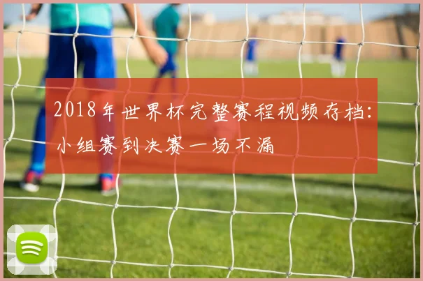 2018年世界杯完整赛程视频存档：小组赛到决赛一场不漏